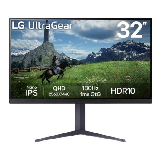 Monitor LG 32GS85QX-B 32" QuadHD 180Hz IPS Gaming 1ms FreeSync G-SYNC