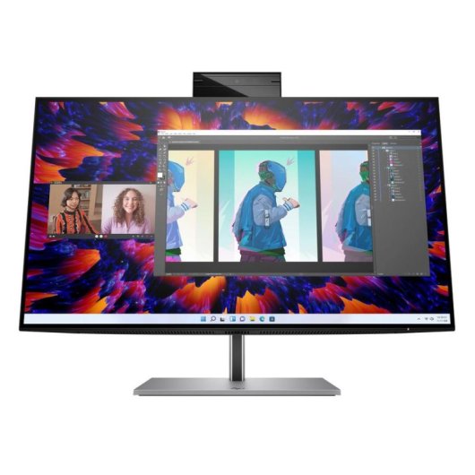 Monitor HP Z24m G3 23.8" QHD 90Hz IPS Webcam 5MP Altoparlanti Mic Regolabile