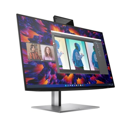Monitor HP Z24m G3 23.8" QHD 90Hz IPS Webcam 5MP Altoparlanti Mic Regolabile
