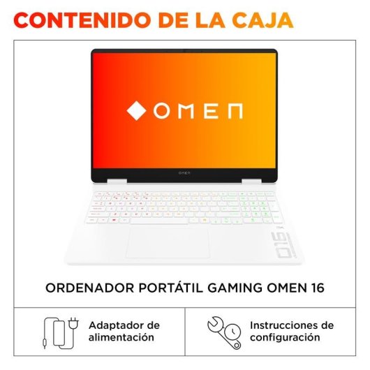 Portátil HP OMEN 16-am0025ns 16" Intel Core 7 240H 32GB 1TB SSD RTX 5070 FreeDOS