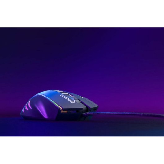 Ratón NACON GM-420 USB 12000 DPI Negro RGB 10 Botones Ergonómico