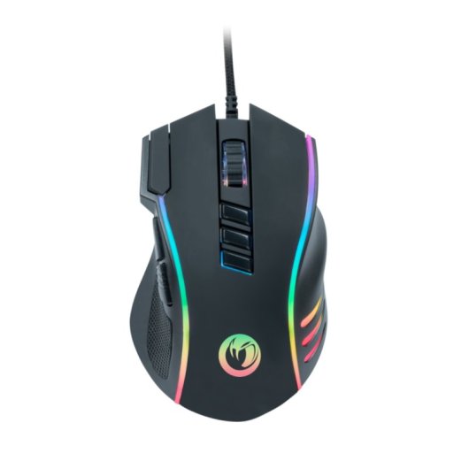Ratón NACON GM-420 USB 12000 DPI Negro RGB 10 Botones Ergonómico
