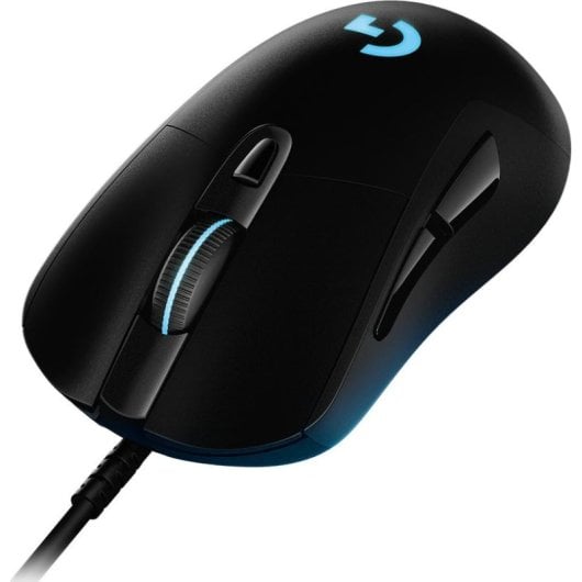 Ratón Logitech G403 HERO Cableado 25600 DPI Negro RGB Gewicht einstellbar