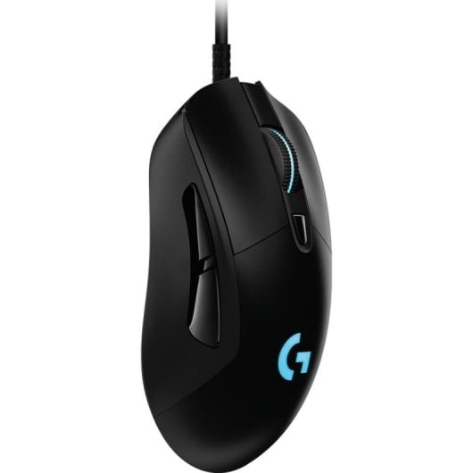 Ratón Logitech G403 HERO Cableado 25600 DPI Negro RGB Gewicht einstellbar