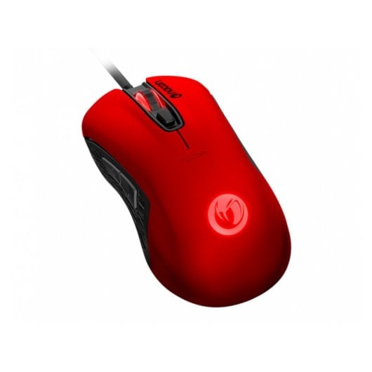 Ratón NACON GM-110 USB 2400DPI Rosso Retroilluminazione 6 Tasti Ambidestro