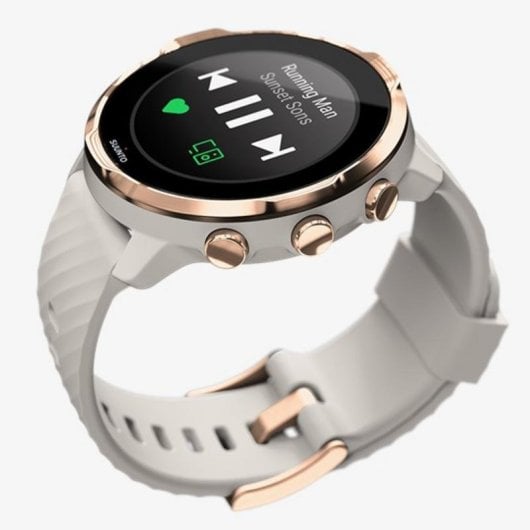 SUUNTO 7 Bluetooth GPS NFC 50mm AMOLED Oro Rosa Resistenza Acqua 5ATM