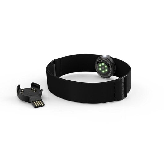 Pulseira de Atividade Polar OH1 Bluetooth ANT+ Preto 12h resistente água 30 m memória integrada