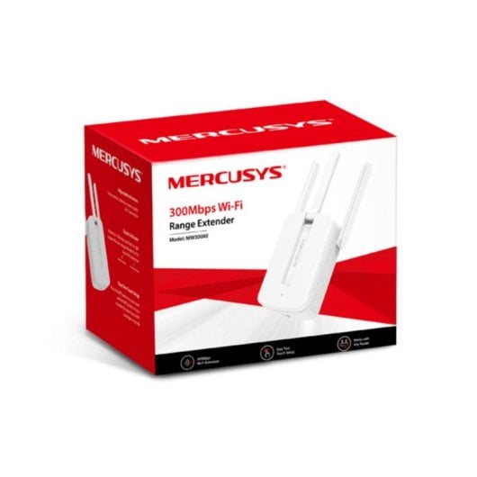 Ampliﬁcateur réseau Mercusys MW300RE Wi-Fi 2.4 GHz 300 Mbit/s 3 antennes