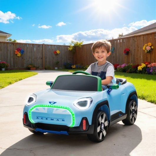 Aiyaplay Coche Eléctrico Para Niños De +3 Años Mini Concept Aceman Azul