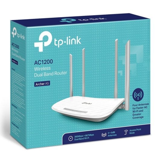 Router TP-Link Archer A5 WiFi Double Bande 867Mbps 4 Antennes