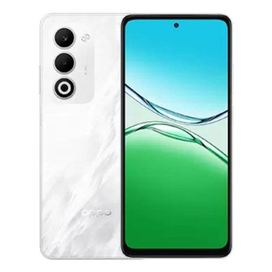 OPPO A5 5G 4GB 128GB 6.67" LCD 120Hz 5G Dual SIM NFC 6000mAh 45W IP65 Android 15 Bianco