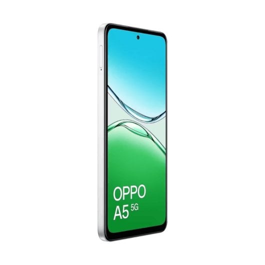 OPPO A5 5G 4GB 128GB 6.67" LCD 120Hz 5G Dual SIM NFC 6000mAh 45W IP65 Android 15 Bianco