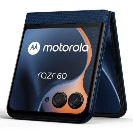 Motorola razr 60 8GB 256GB 6.9" P-OLED 5G Dual SIM Câmara 50MP IP48 Carga Rápida Android 15 Azul