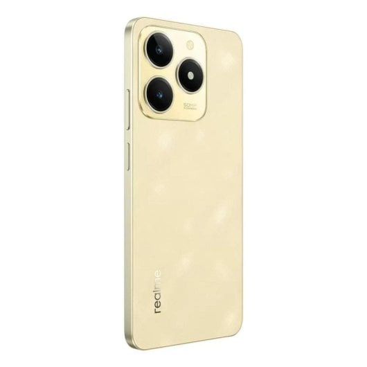 realme C61 6GB 128GB 6.74" LCD 90Hz 4G Dual SIM NFC 5000mAh Schnellladen IP44 Android 14 Gold