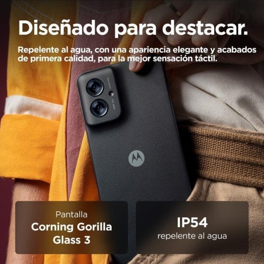 Motorola moto g55 5G 8GB 256GB 6.49" LCD 120Hz 5G Dual SIM NFC IP54 Android 14 Cinzento
