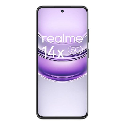 realme 14x 5G 8 Go 256 Go 6,67" 120 Hz 5G Double SIM NFC Caméra 50 MP IP64 Android 15 Noir