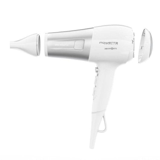 Sèche-cheveux Ionique Professionnel Rowenta CV5930F0 2400W 3 Températures 2 Vitesses avec Accessoires Noir