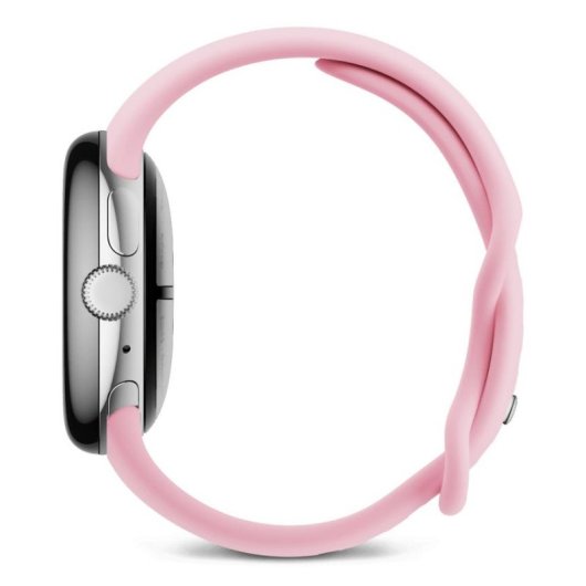 Google Pixel Watch 3 eSIM 4G LTE Bluetooth GPS NFC 41mm Plata Rosa S/L IP68 SpO2 Pulsómetro