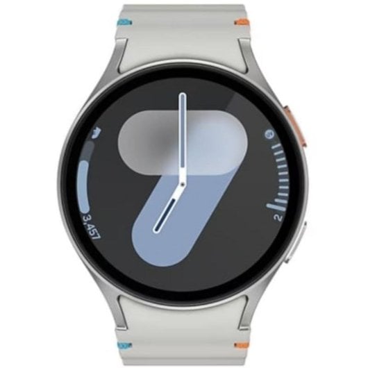 Samsung Galaxy Watch7 Bluetooth GPS NFC 44mm Silber Wasserdicht 5ATM SpO2 Herzfrequenz