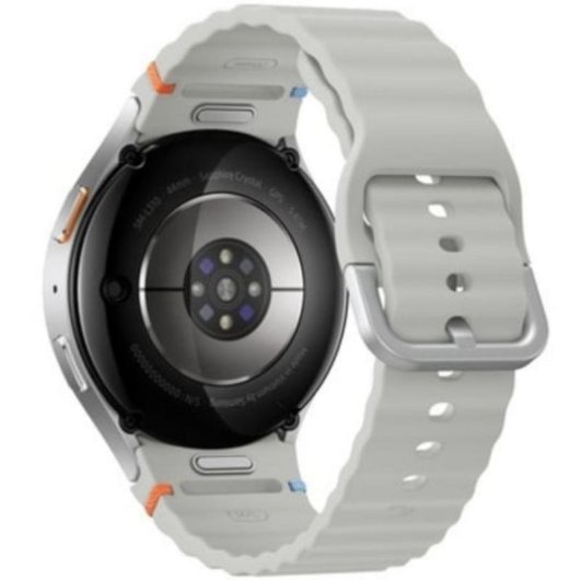Samsung Galaxy Watch7 Bluetooth GPS NFC 44mm Silber Wasserdicht 5ATM SpO2 Herzfrequenz