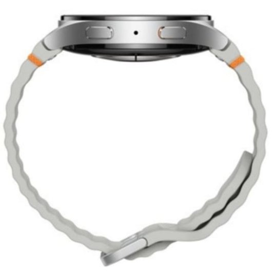 Samsung Galaxy Watch7 Bluetooth GPS NFC 44mm Silber Wasserdicht 5ATM SpO2 Herzfrequenz