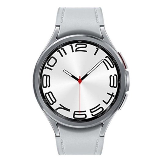 Samsung Galaxy Watch6 Classic Bluetooth NFC GPS 47mm Super AMOLED Argento M/L Resistente Acqua 5ATM+IP68