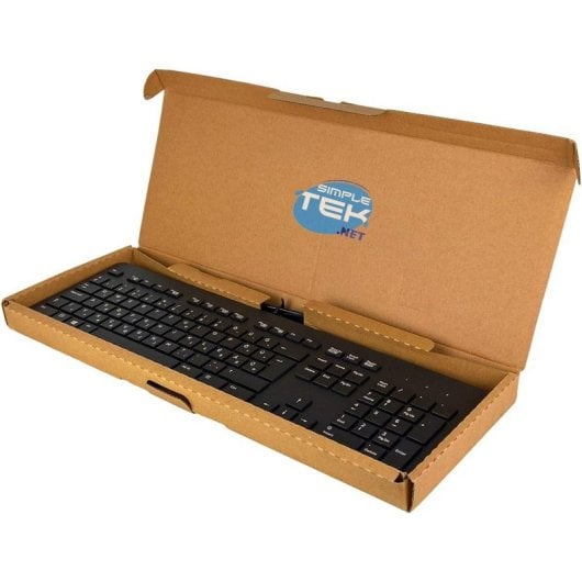 Tastatur mechanisch HP 803181-L31 QWERTY US kabelgebunden Schwarz