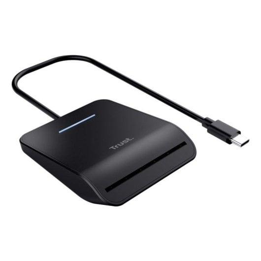 Lector de tarjeta inteligente Trust Primo USB-C Compatibilidad DNIe 3.0 ABS Negro