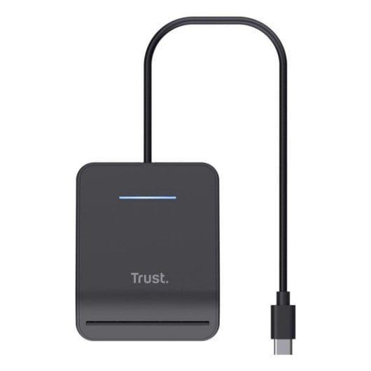 Lector de tarjeta inteligente Trust Primo USB-C Compatibilidad DNIe 3.0 ABS Negro