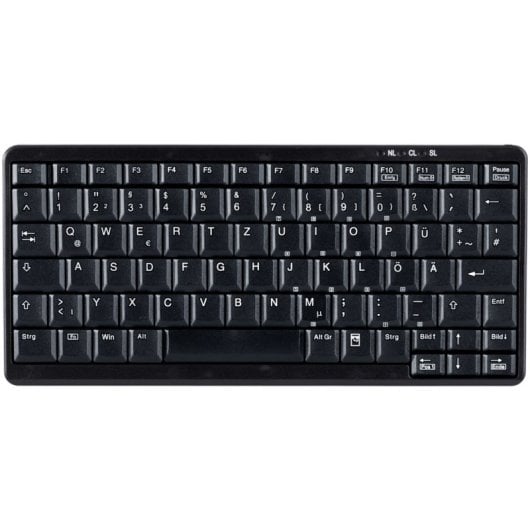 Tastatur Kabelgebunden CHERRY Active Key AK-4100-U DE Mini kompakt