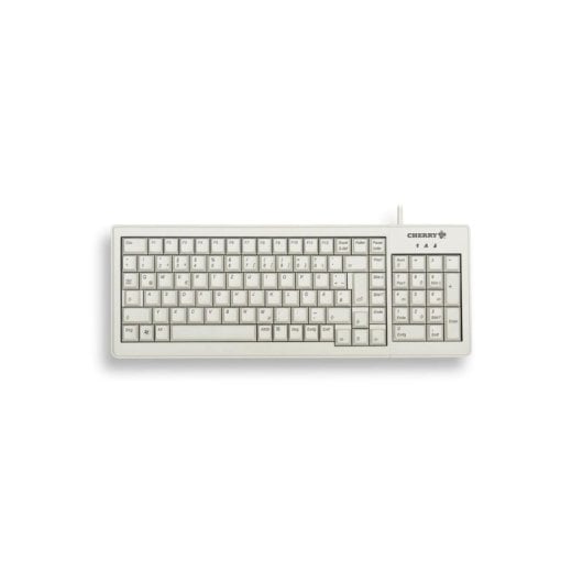 Tastatur mechanisch CHERRY XS G84-5200 Layout FR AZERTY kabelgebunden Grau