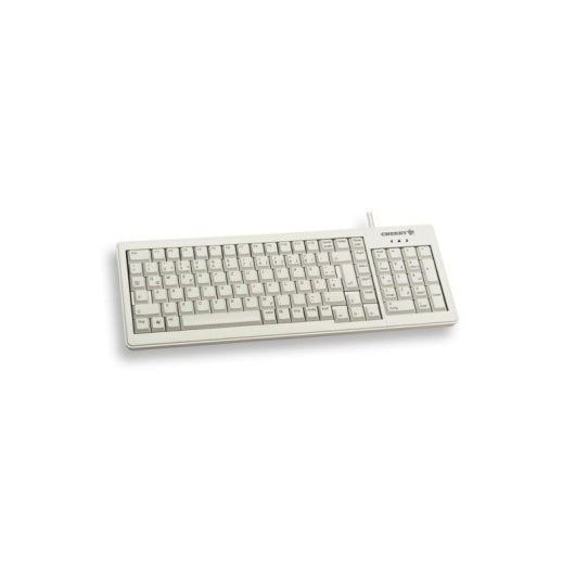 Tastatur mechanisch CHERRY XS G84-5200 Layout FR AZERTY kabelgebunden Grau