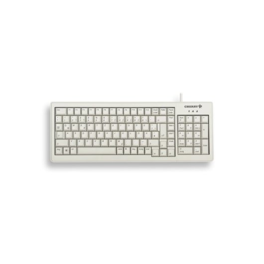 Tastatur mechanisch CHERRY XS G84-5200 Layout FR AZERTY kabelgebunden Grau