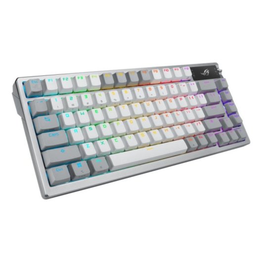 Teclado mecánico ASUS ROG Azoth Layout IT inalámbrico RGB blanco