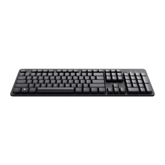 Tastatur Membran TRUST Ody II AZERTY Französisch kabellos spritzwassergeschützt