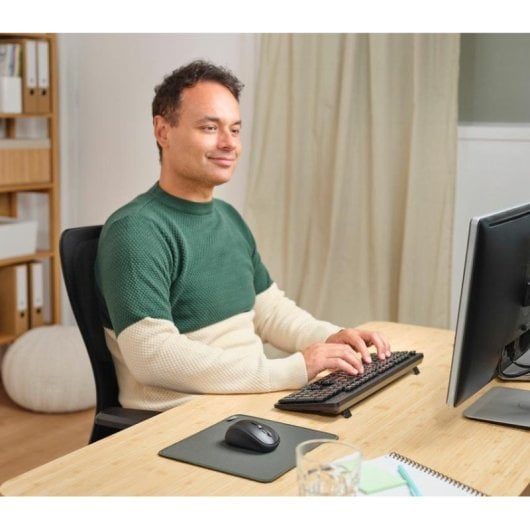 Tastatur Membran TRUST Ody II AZERTY Französisch kabellos spritzwassergeschützt