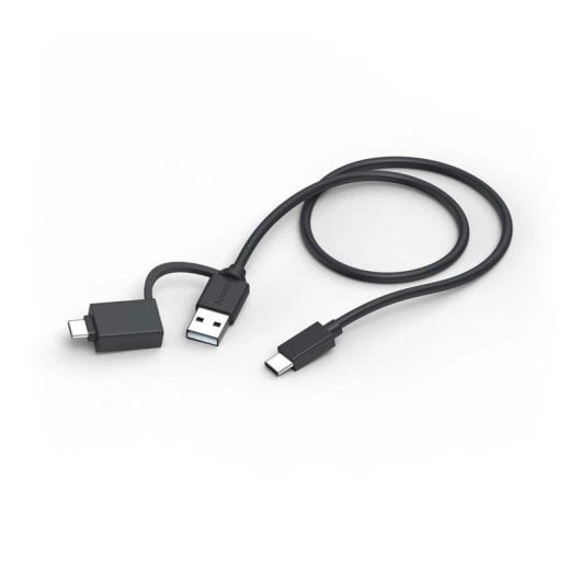 Teclado de tesoura Hama CK-400 Layout DE retroiluminado com fio