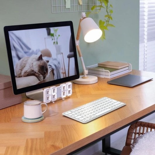 Teclado de tesoura HAMA WK-500 Layout DE sem fio Bluetooth RF 75%