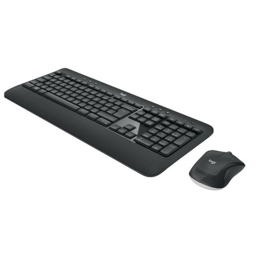 Teclado de membrana Logitech 920-008678 Layout BE + rato sem fios AZERTY