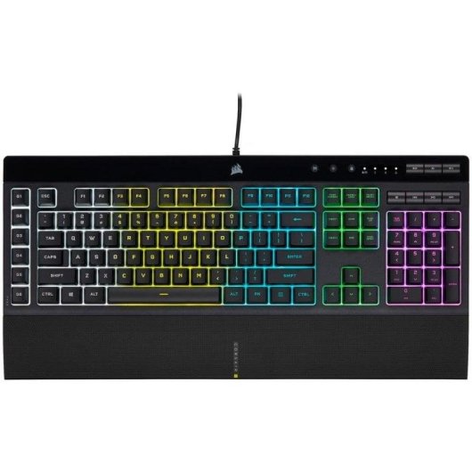 Clavier Corsair 4-1 Gaming Bundle à membrane RGB rétroéclairé avec souris, casque et tapis