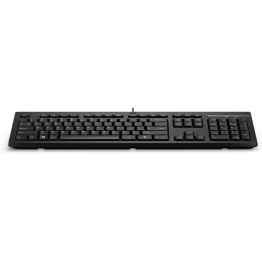 Tastatur Membran HP 125 Wired Keyboard Layout NL Schwarz numerisch