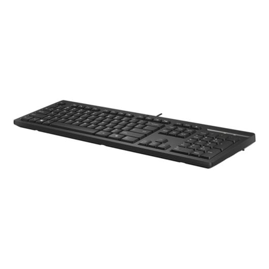 Tastatur Membran HP 125 Wired Keyboard Layout NL Schwarz numerisch