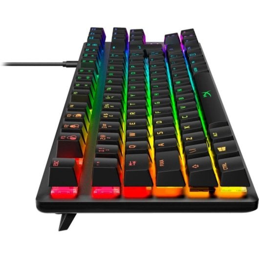 Teclado mecânico HyperX Alloy Origins Core Layout BR RGB TKL