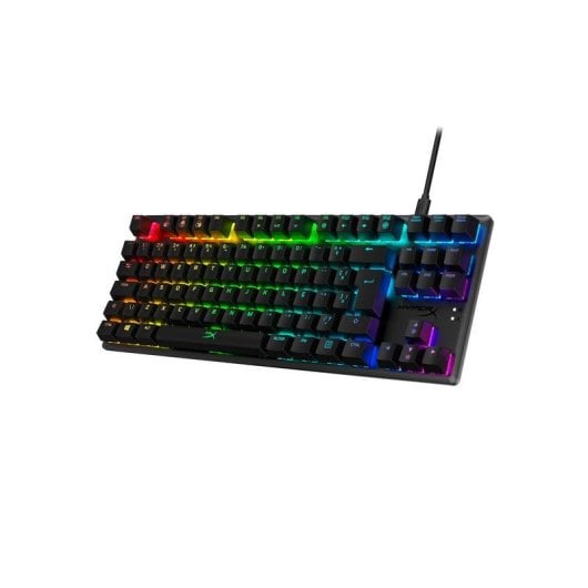 Teclado mecânico HyperX Alloy Origins Core Layout BR RGB TKL