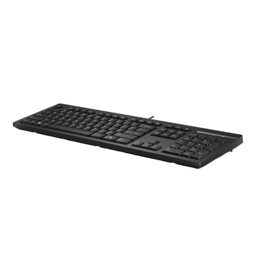 Tastatur Membran HP 125 Wired Keyboard DE Kabel USB Schwarz Nummernblock