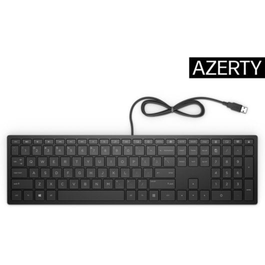 Tastatur mechanisch HP Pavilion 300 DE-Layout kabelgebunden schwarz