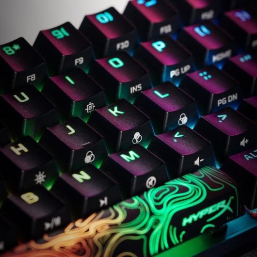 Teclado HyperX Alloy Origins 60 mecánico compacto con switches HyperX Red y RGB ES