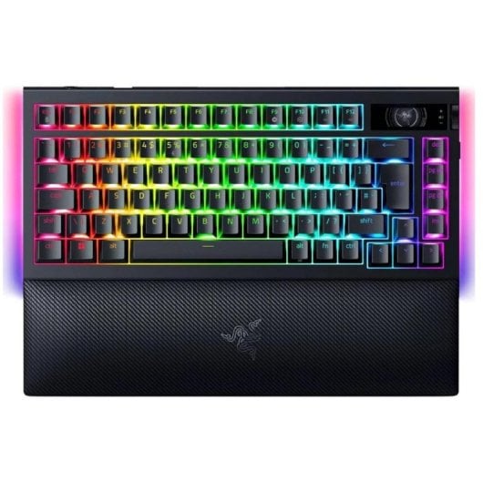 Teclado mecánico Razer BlackWidow V4 Pro QWERTY inalámbrico RGB reposamuñecas