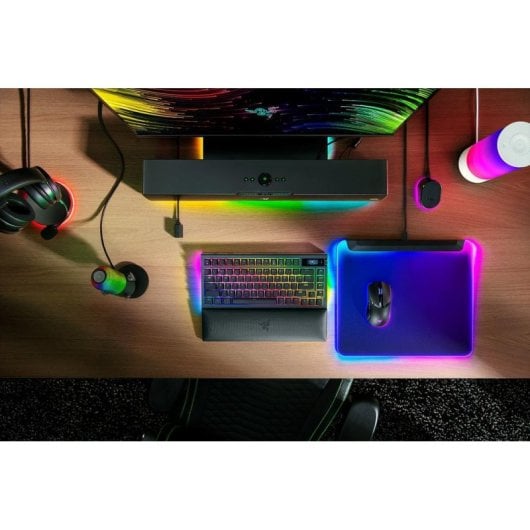 Teclado mecánico Razer BlackWidow V4 Pro QWERTY inalámbrico RGB reposamuñecas