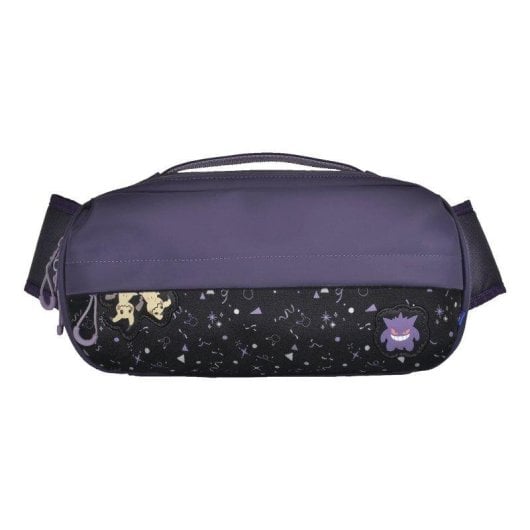 Funda Hori NSX-094E Bolsa de épaule Nintendo couleur violette poignée transport